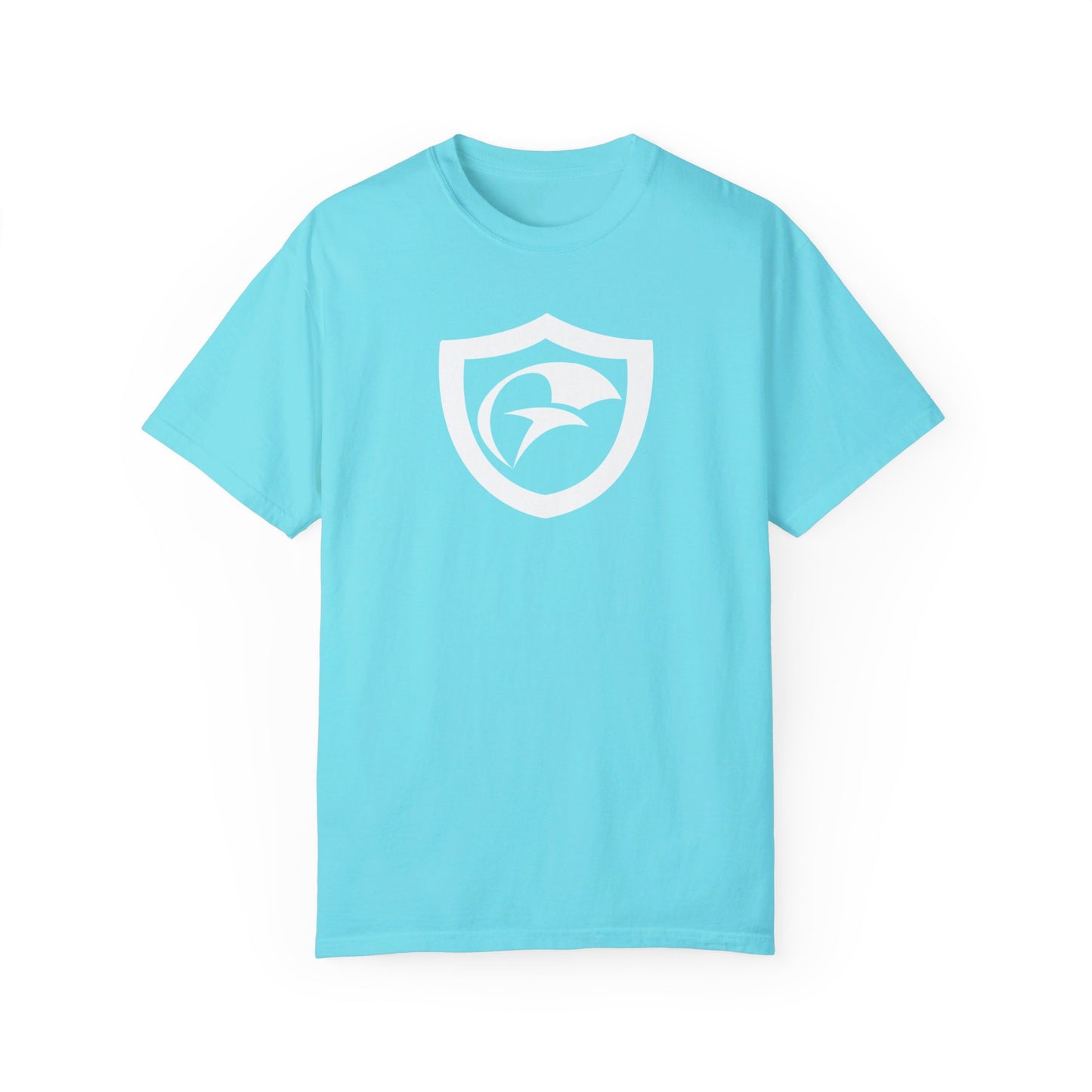 Shield Logo Tees Lagoon Blue