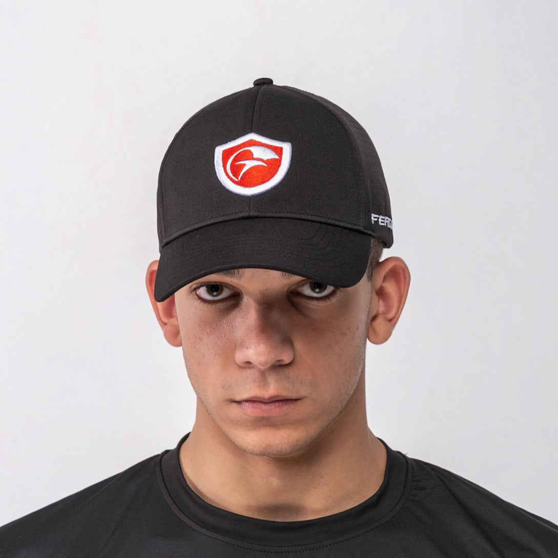 Black Fergo Spirit Shield Cap