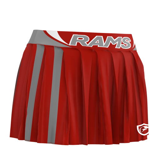 Lady Rams Cheer Skirt | Goulds Rams Collection