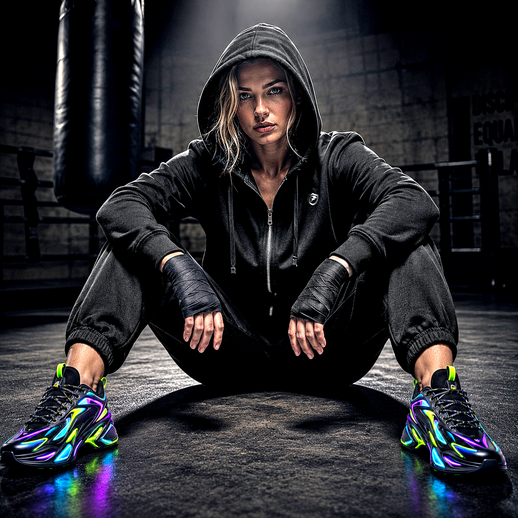 Men Black Fleece Zip Hoodie