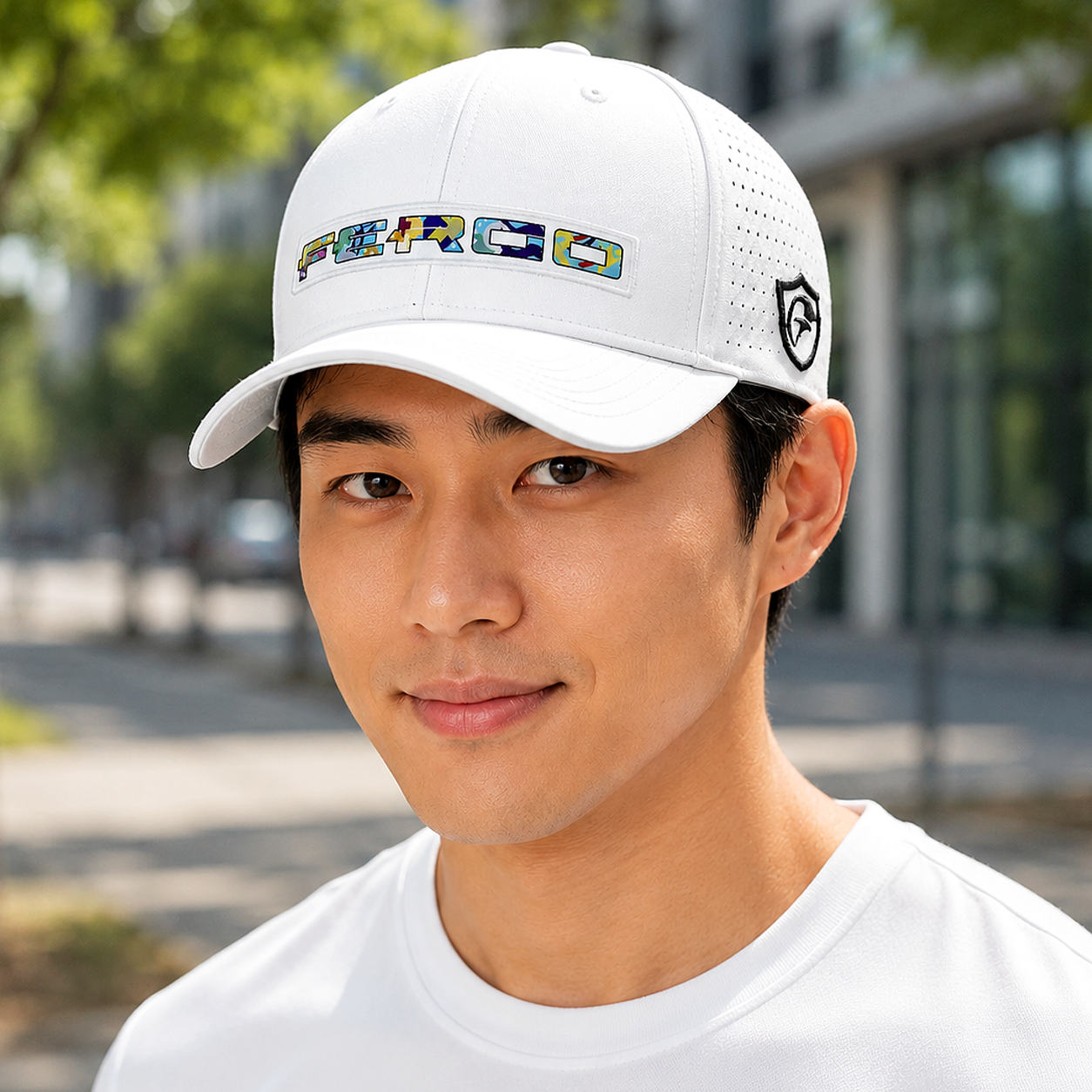 Fergo White Active cap