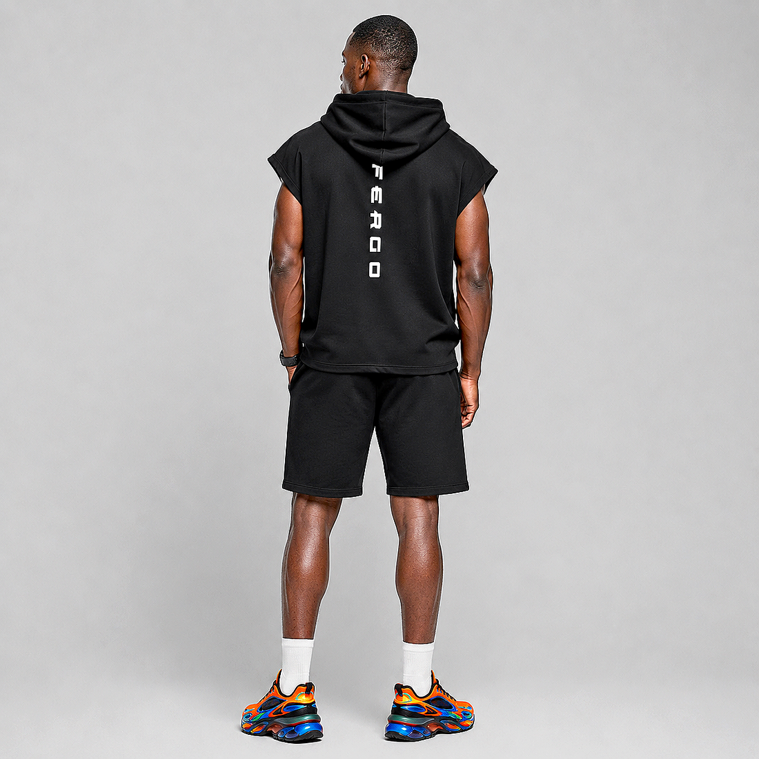 Men Fleece sweat Short
