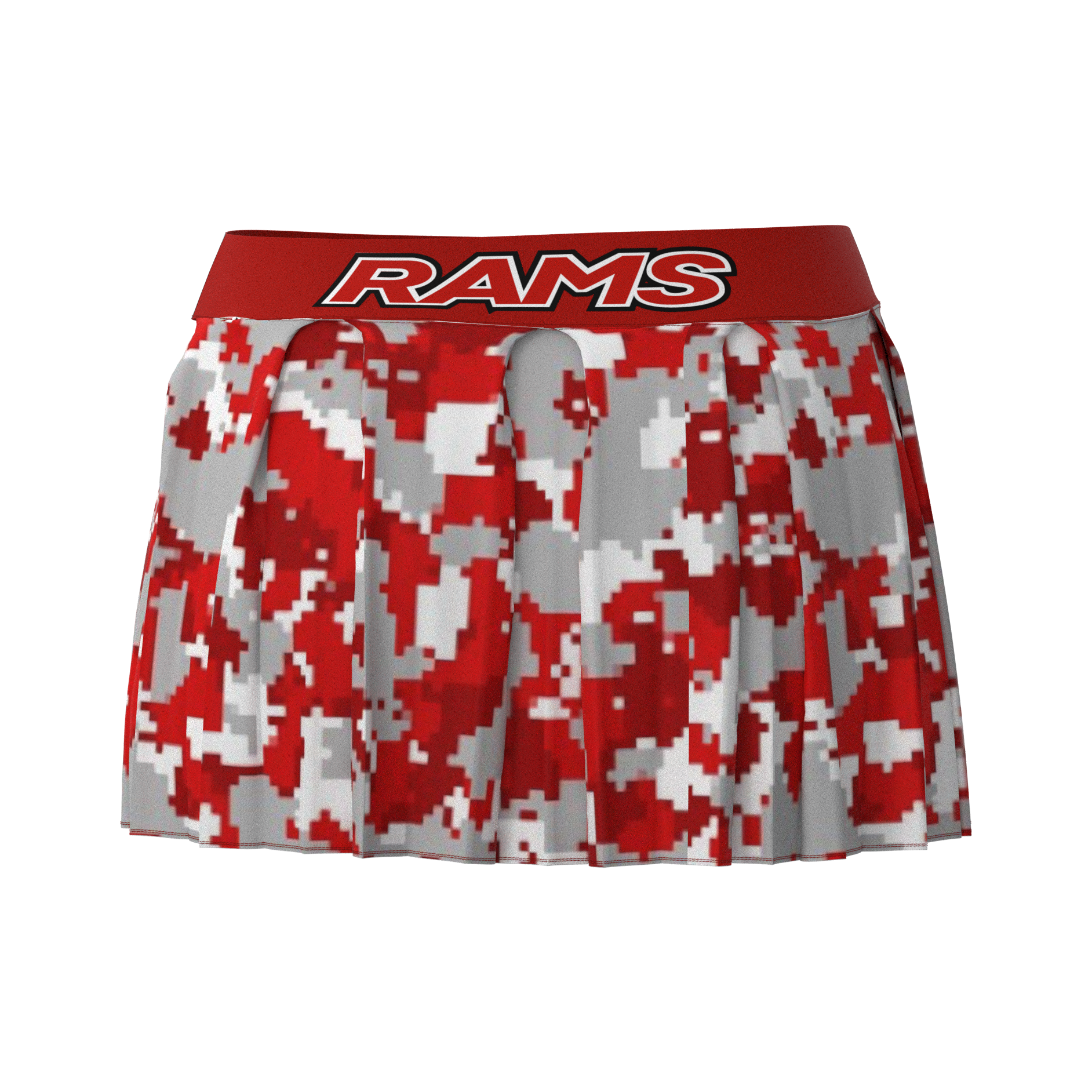 Lady Rams Cheer Skirt | Goulds Rams Collection