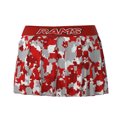Lady Rams Cheer Skirt | Goulds Rams Collection