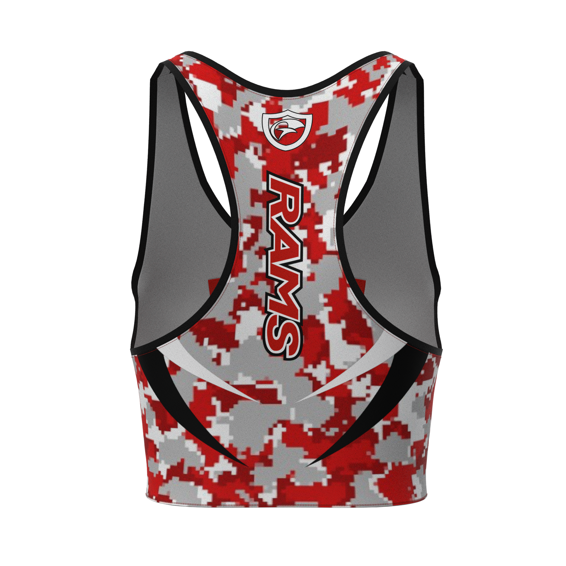 Lady Rams Cheer Top Sports Bra | Goulds Rams Collection