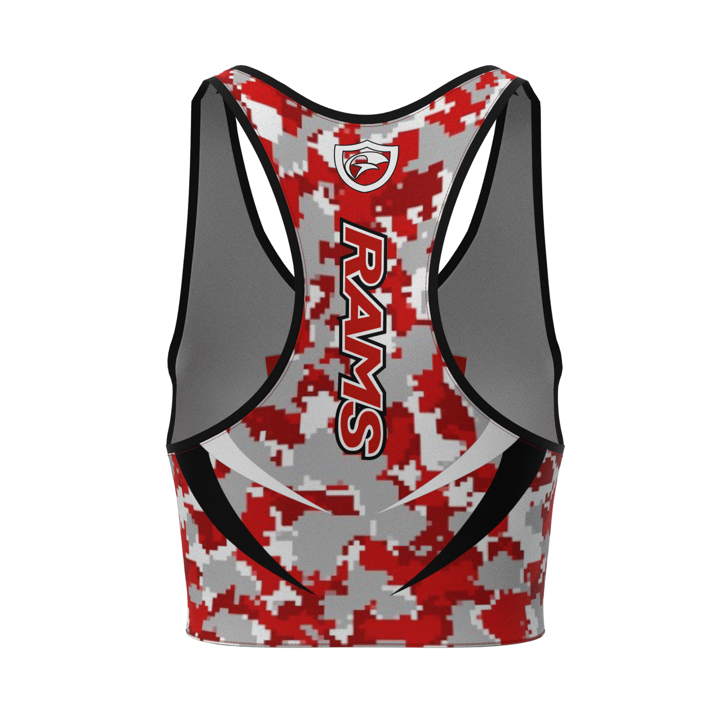 Lady Rams Cheer Top Sports Bra | Goulds Rams Collection