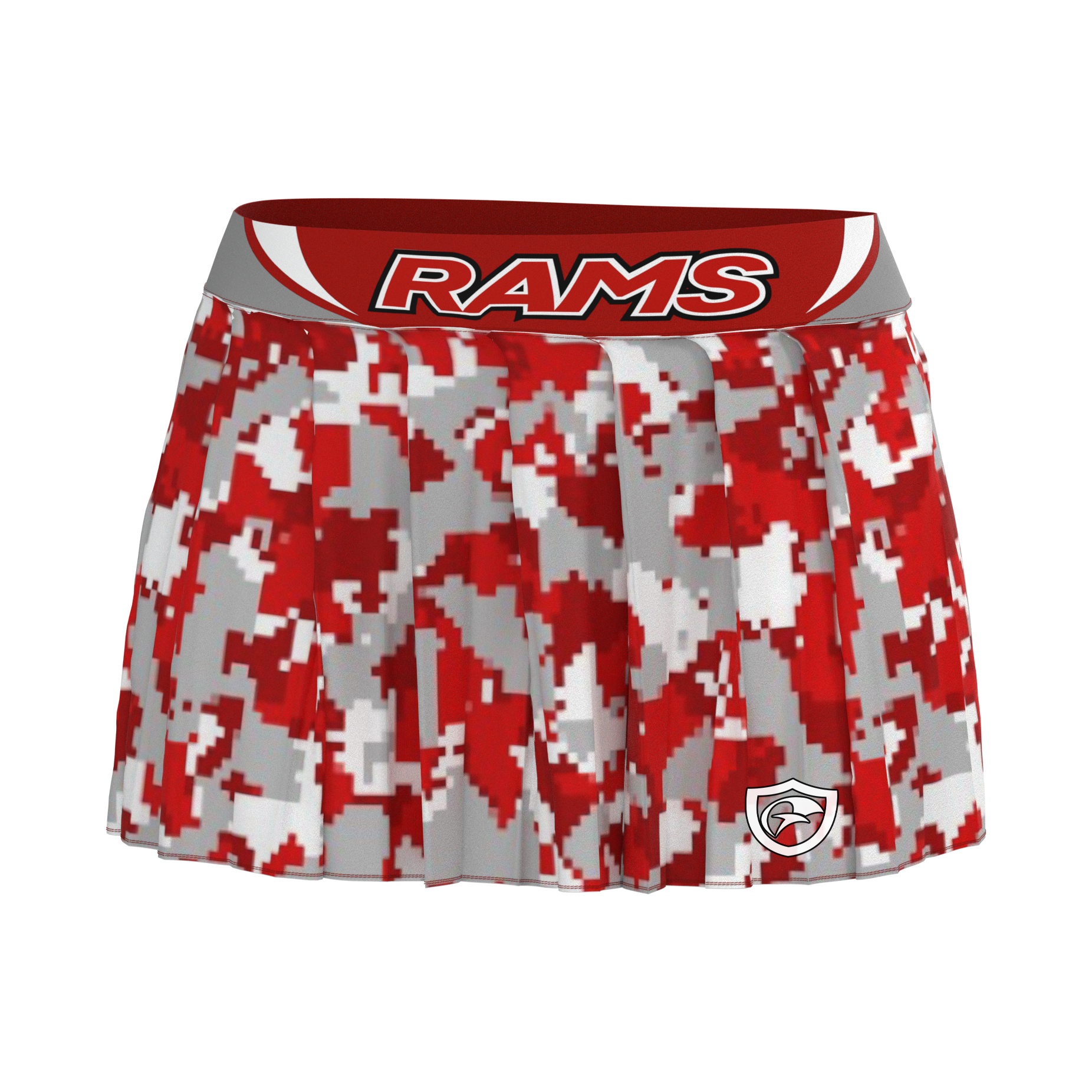 Lady Rams Cheer Skirt | Goulds Rams Collection