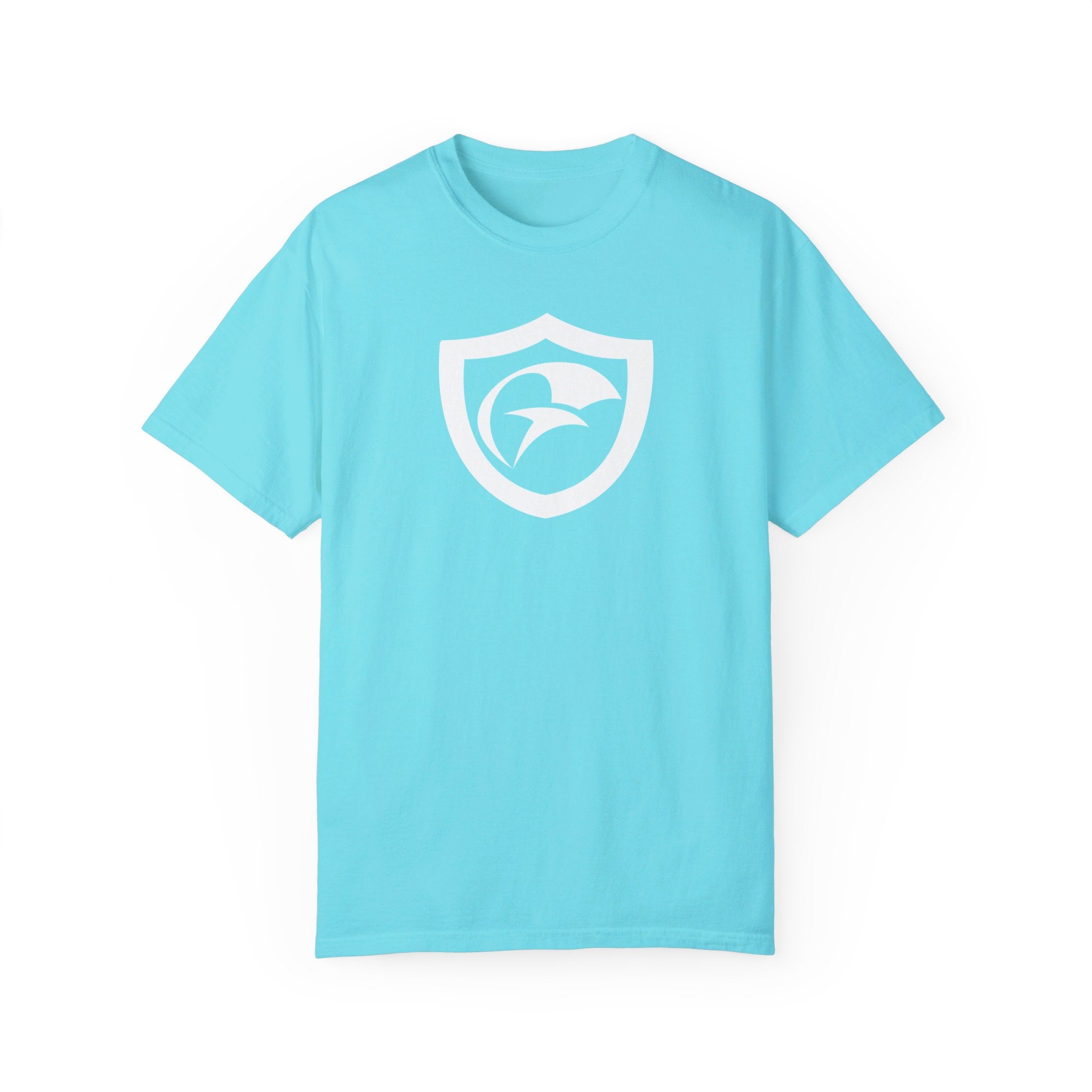 Shield Logo Tees Lagoon Blue