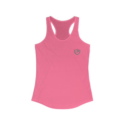 Fergo Women's Ideal Racerback Tank Solid Hot Pink