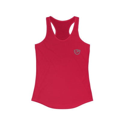 Fergo Women's Ideal Racerback Tank Solid Red