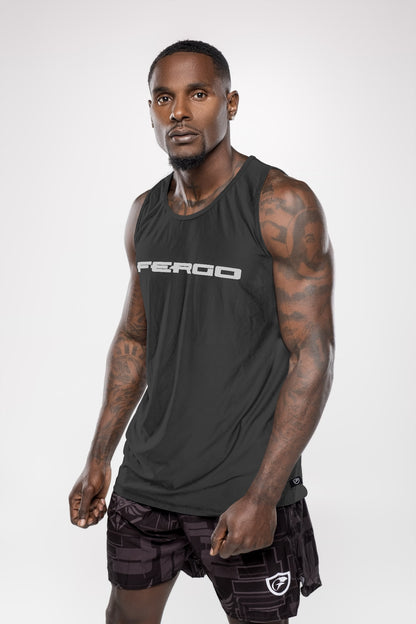 Men Fergo Performance Tanks Grey Color