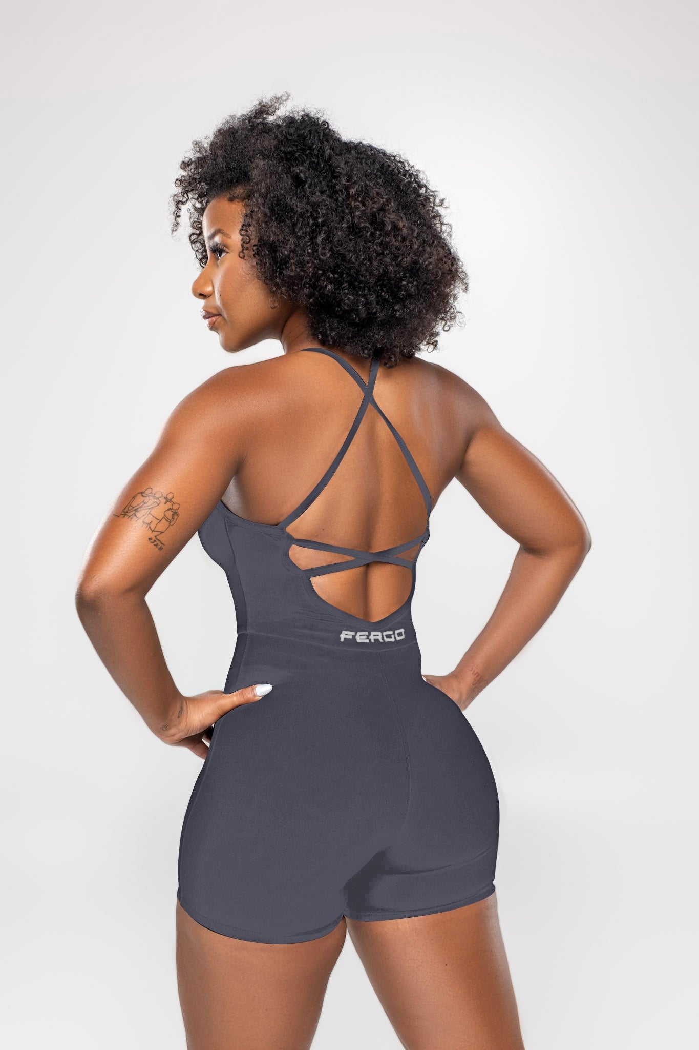 Rising Phoenix Women's short Jumpsuit | Performance Rise