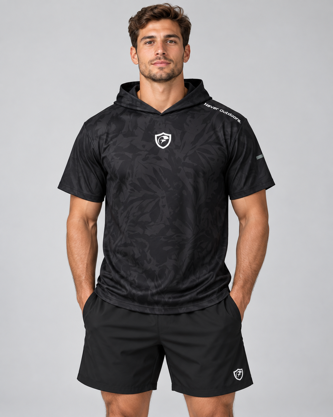 Fergo Jungle Boys Short-Sleeve Performance Hoodie