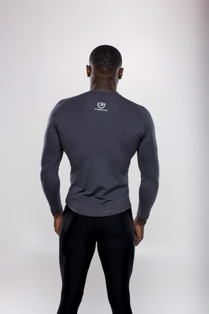 MEN’S Cool-Dry Fit Long Sleeve Mock Neck