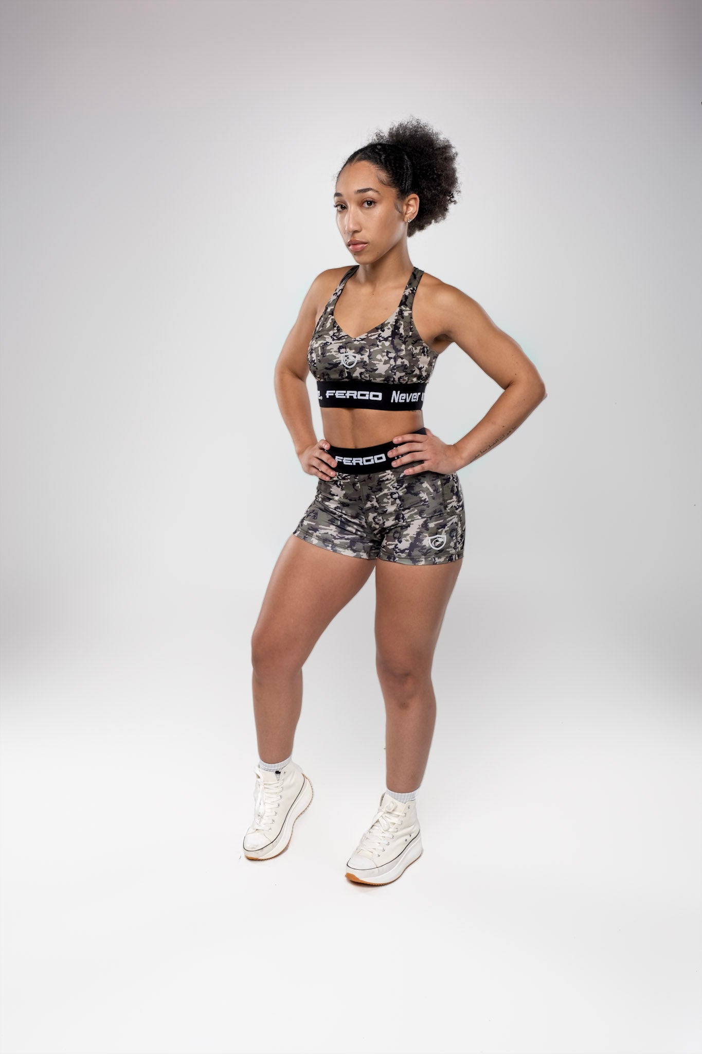 Women CAMO Sports Bra