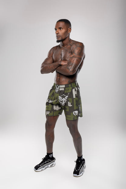 Printed Volley Shorts