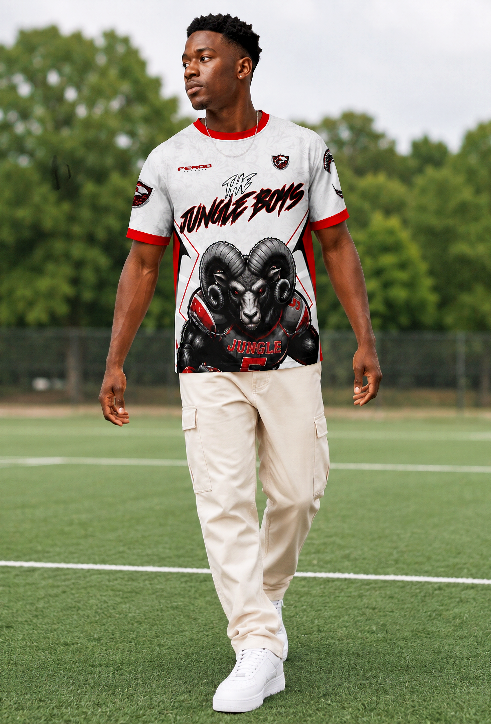 Rams custom Bold Tee Shirt | Goulds Rams Collection
