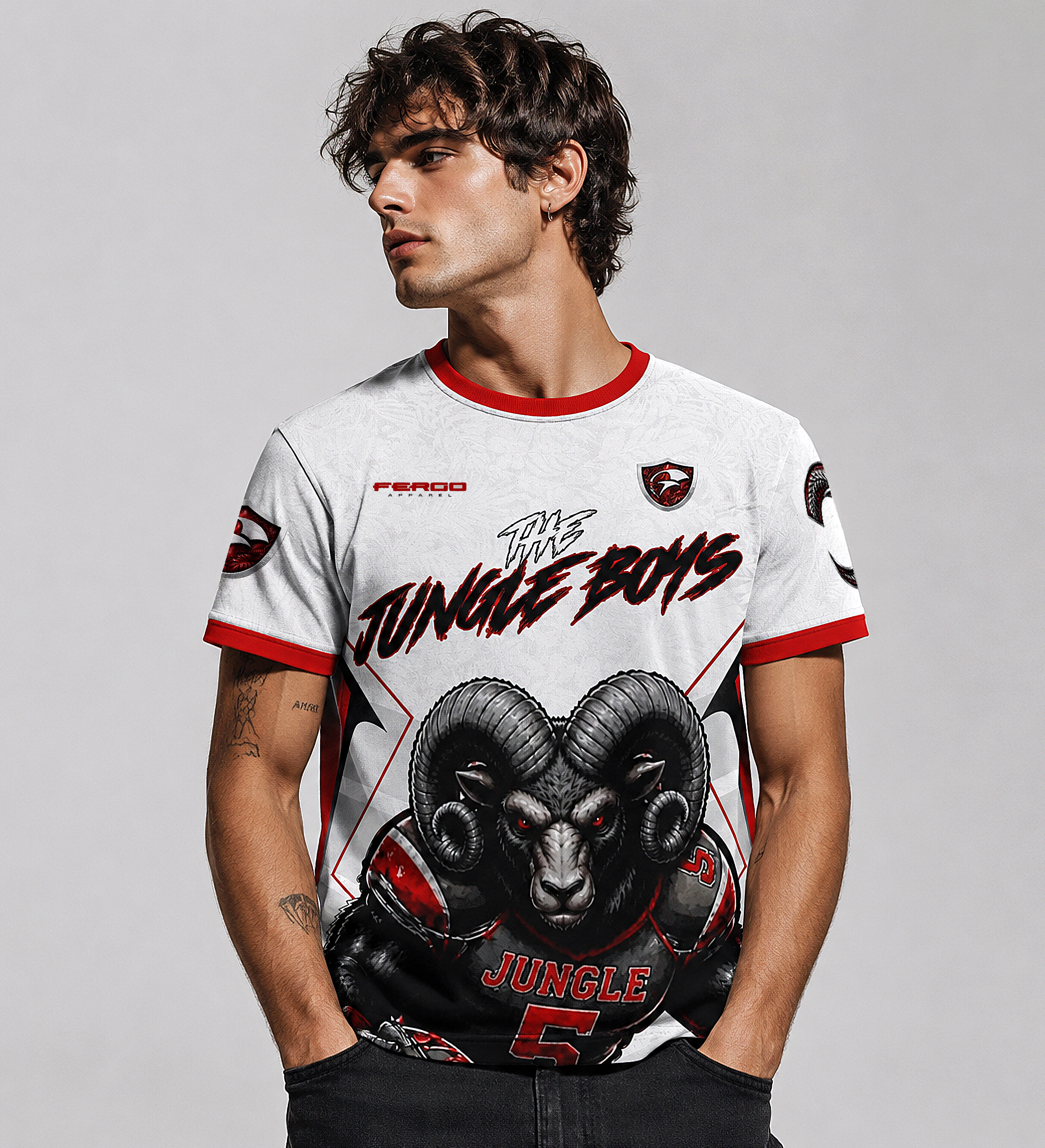 Rams custom Bold Tee Shirt | Goulds Rams Collection