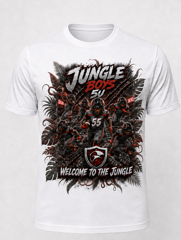 Rams Spirit Dri-Fit Short Tee | Goulds Rams Jungle Collection