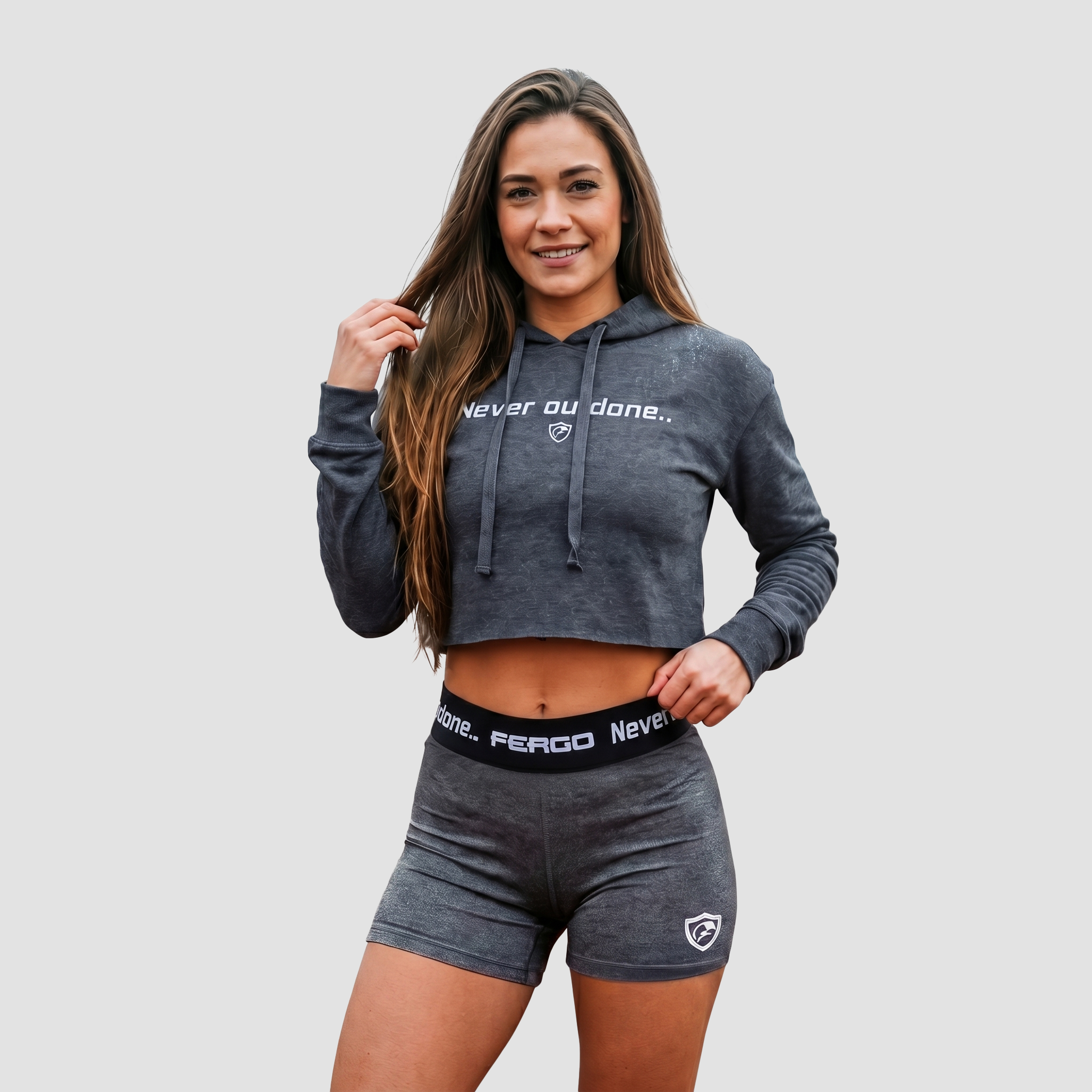 Muse Cropped Hoodie | Essentials Collection