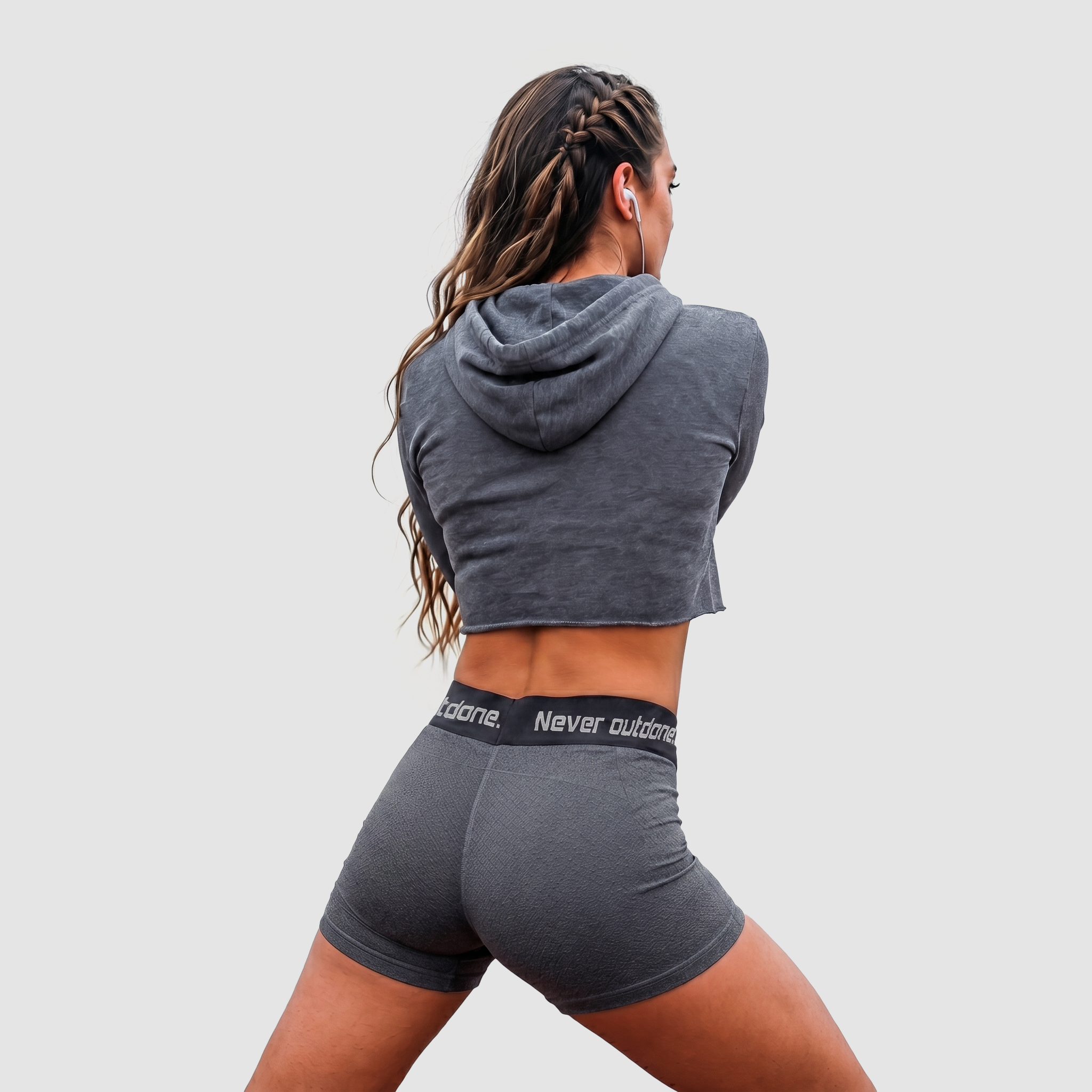 Muse Cropped Hoodie | Essentials Collection