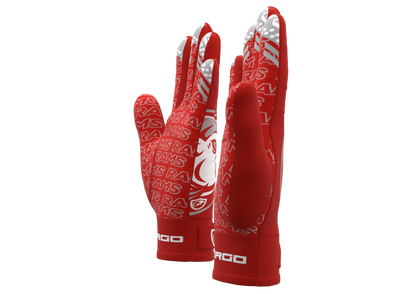 Ram head Football Gloves | Goulds Rams collection