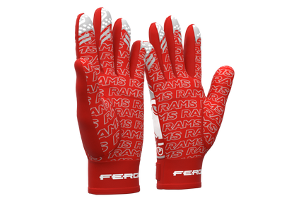 Ram head Football Gloves | Goulds Rams collection