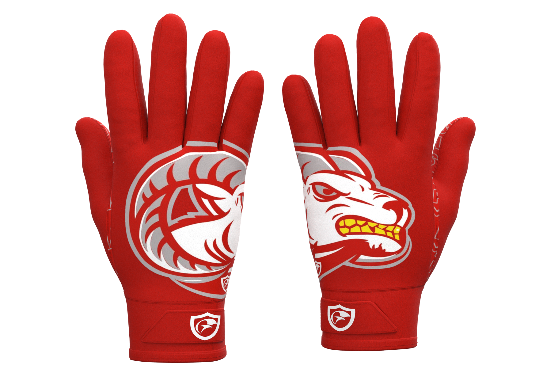 Ram head Football Gloves | Goulds Rams collection