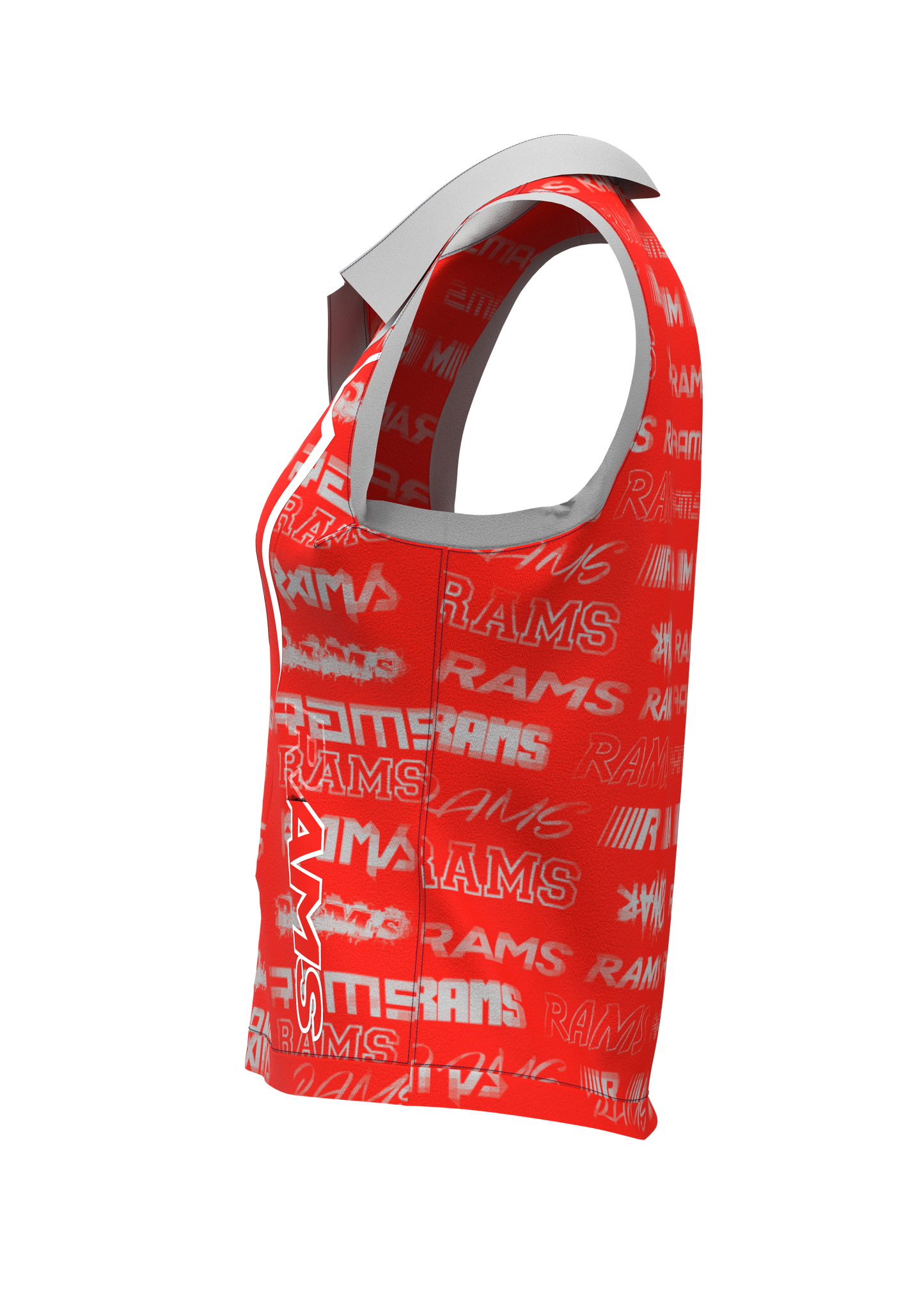 Lady Rams Ramhead sleeveless Polo | Goulds Rams Collection