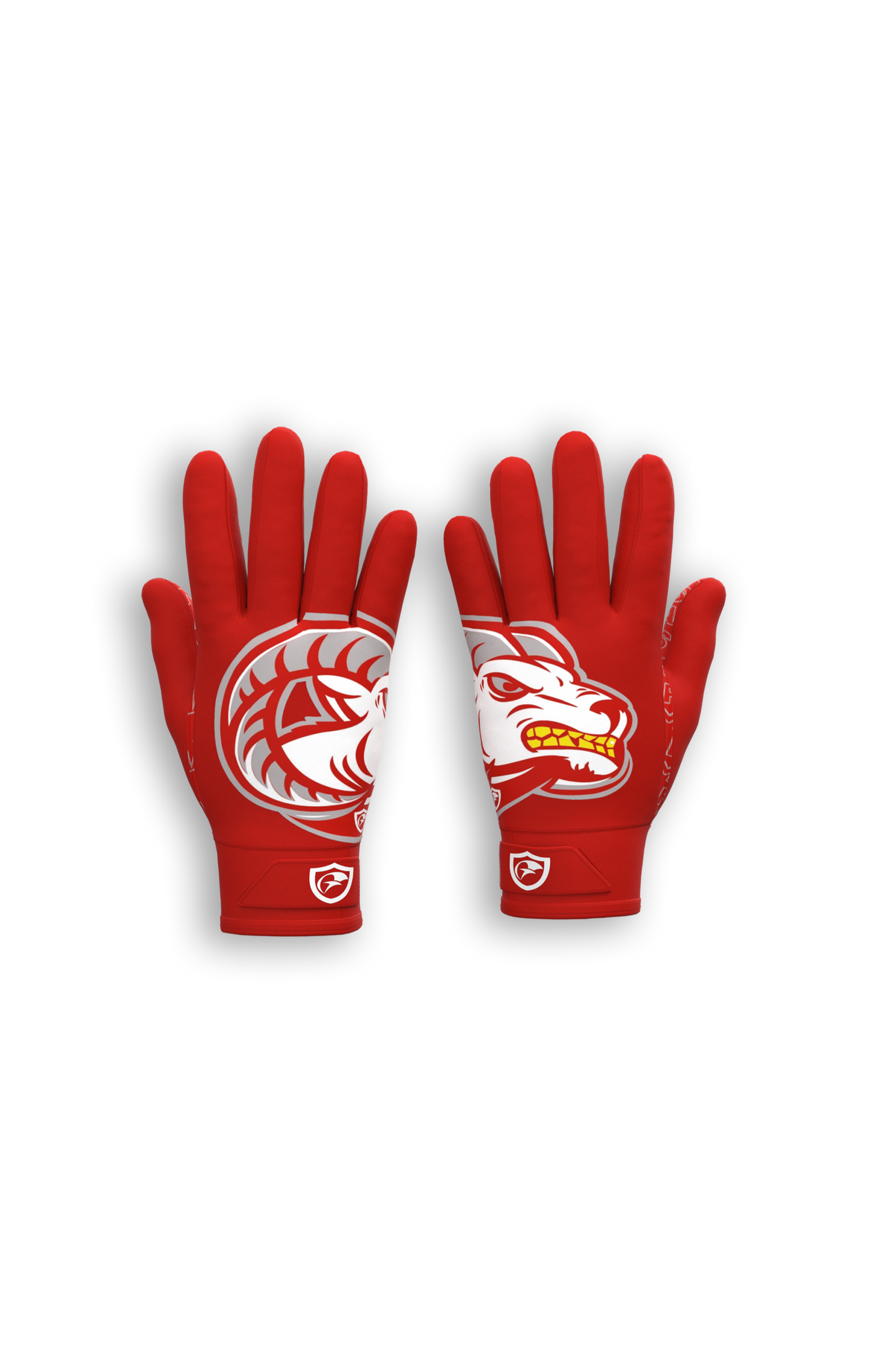 Ram head Football Gloves | Goulds Rams collection