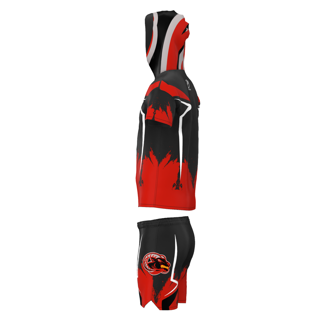 Rams Bolt Short Sleeve Hoodie & Shorts Set | Goulds Rams Collection