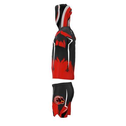 Rams Bolt Short Sleeve Hoodie & Shorts Set | Goulds Rams Collection