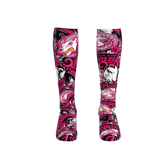 Rams Collage Socks | Goulds Rams Collection