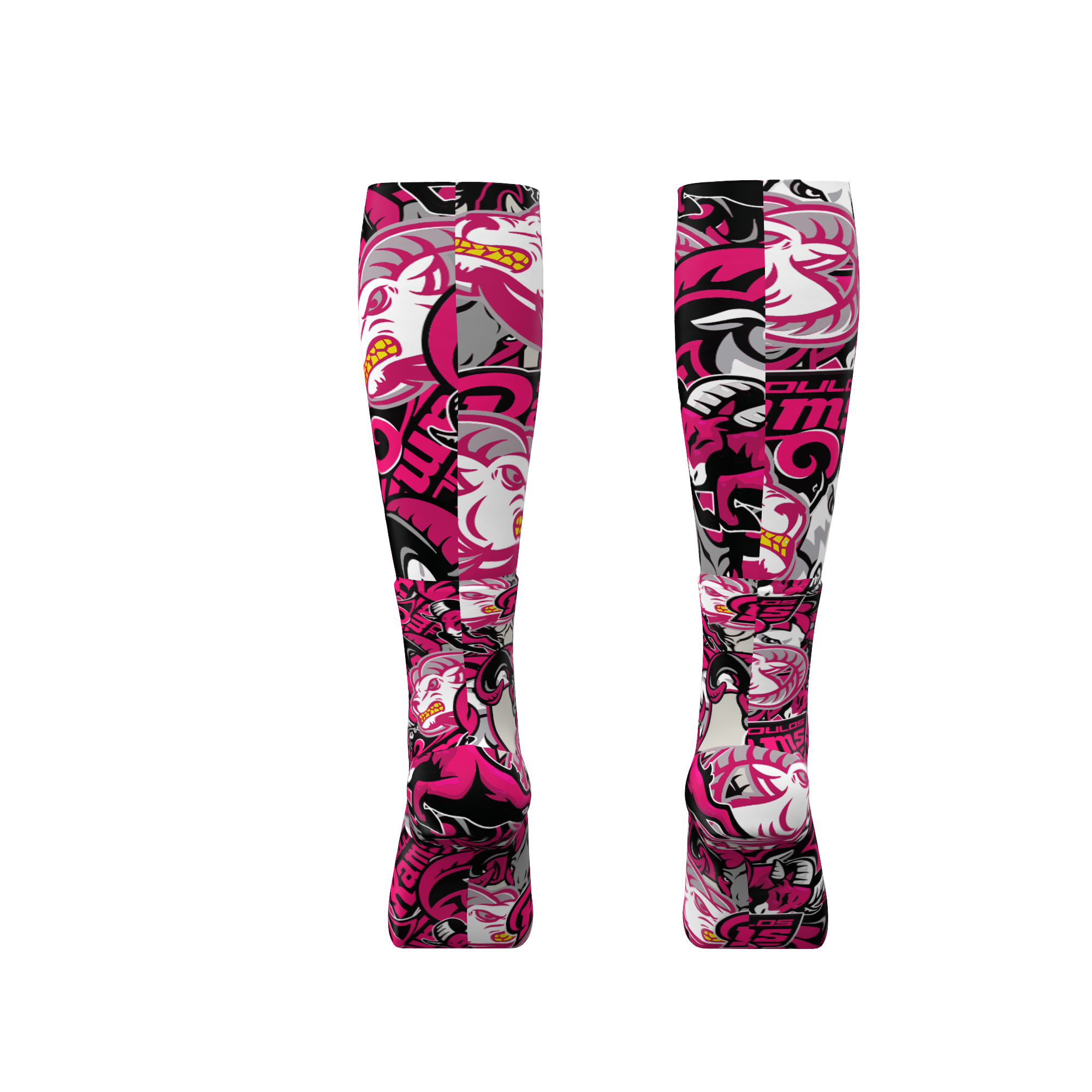 Rams Collage Socks | Goulds Rams Collection