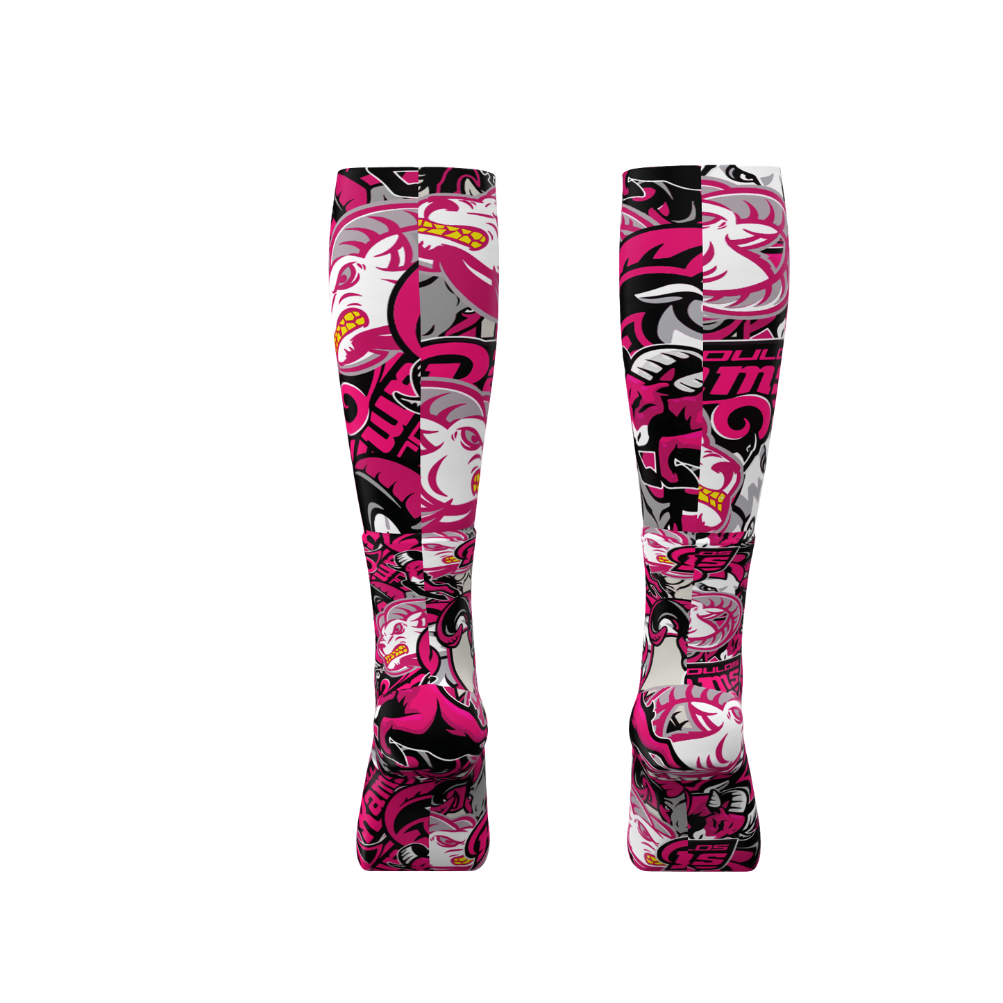 Rams Collage Socks | Goulds Rams Collection