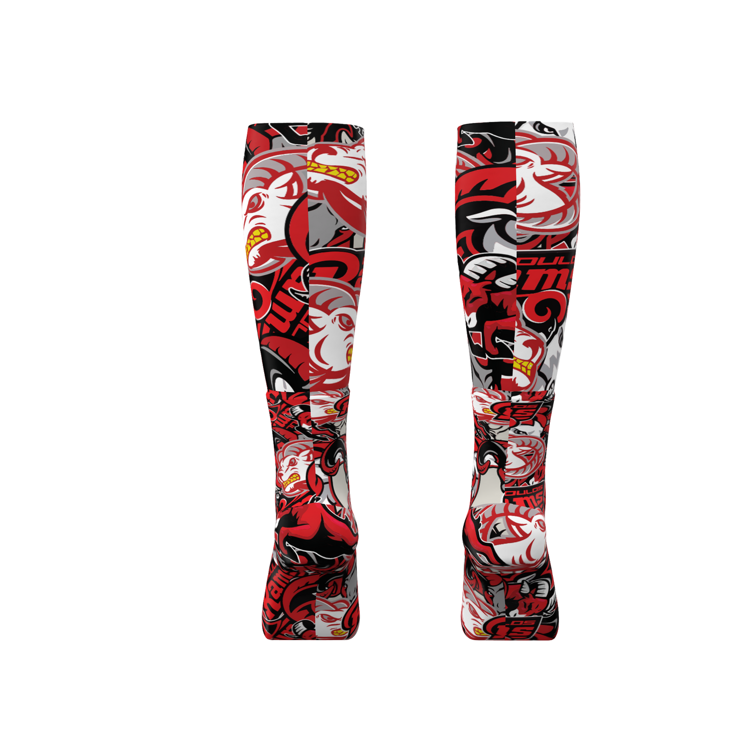 Rams Collage Socks | Goulds Rams Collection