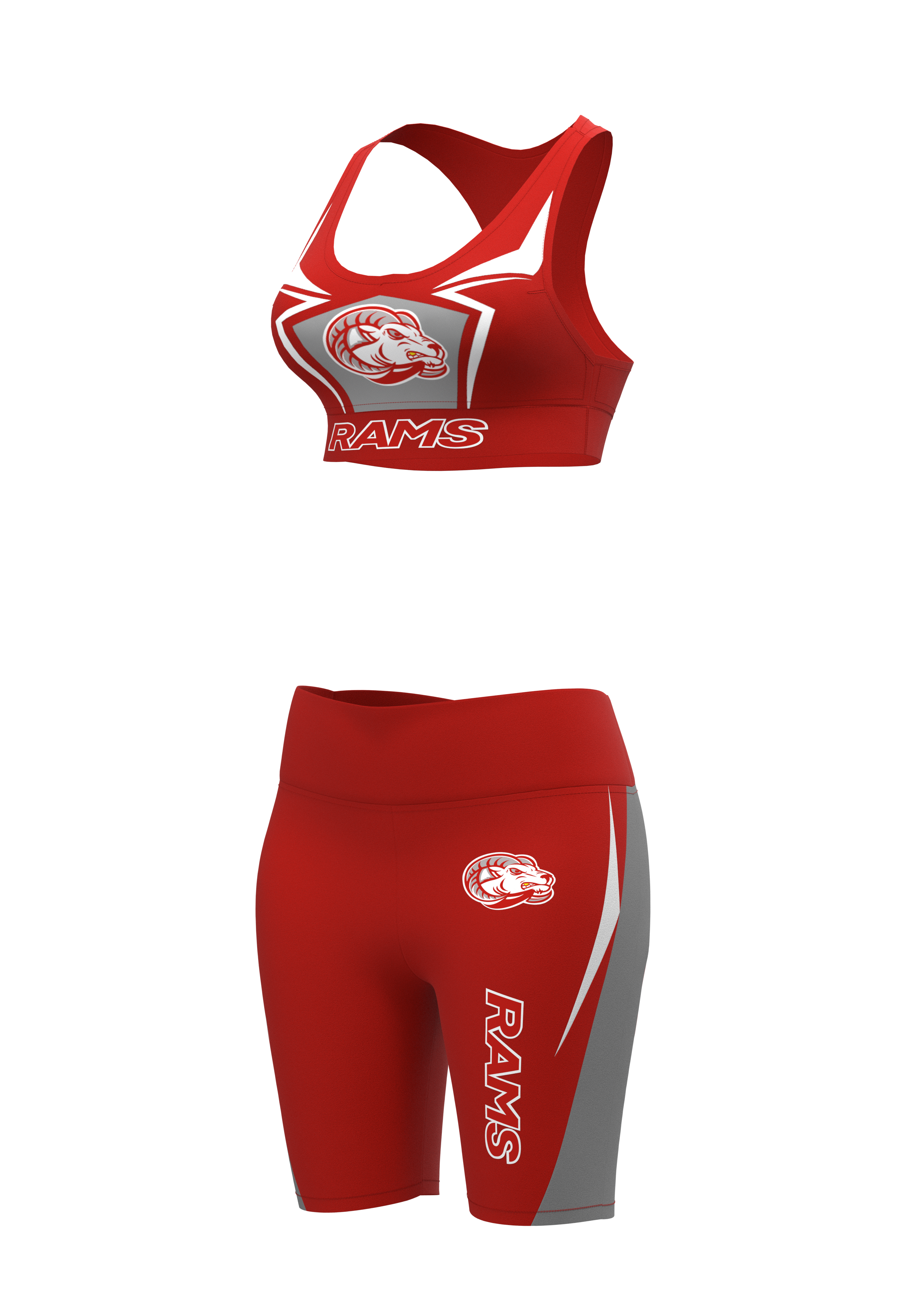 Lady Rams Sports Bra | Goulds Rams Collection