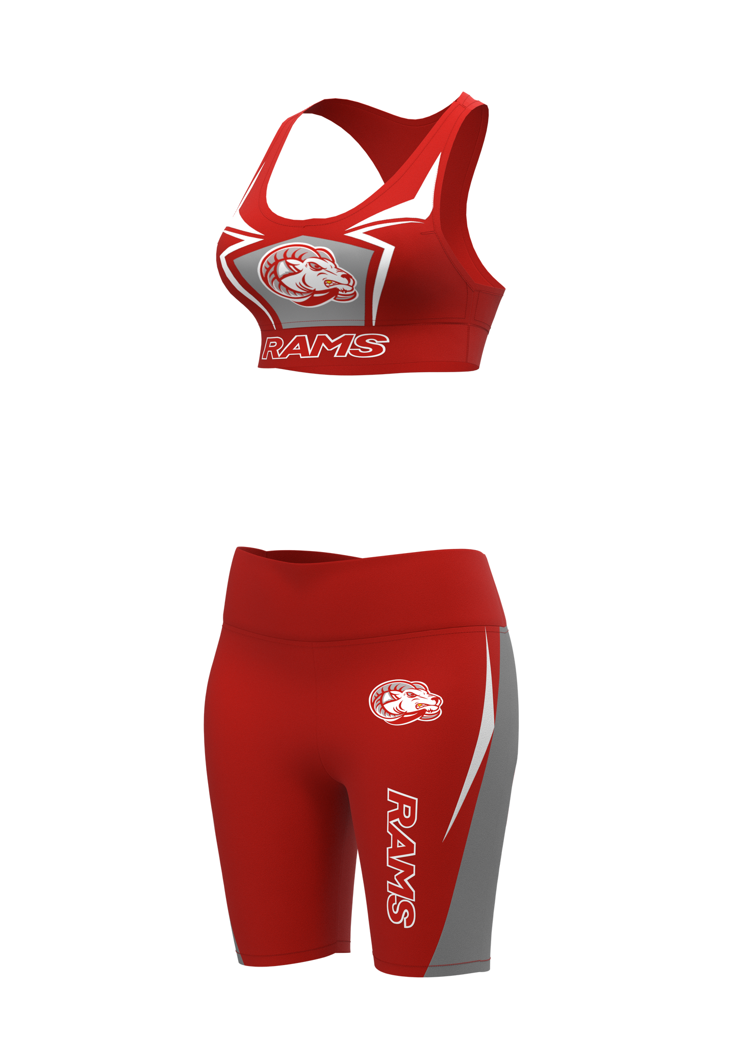 Lady Rams Sports Bra | Goulds Rams Collection