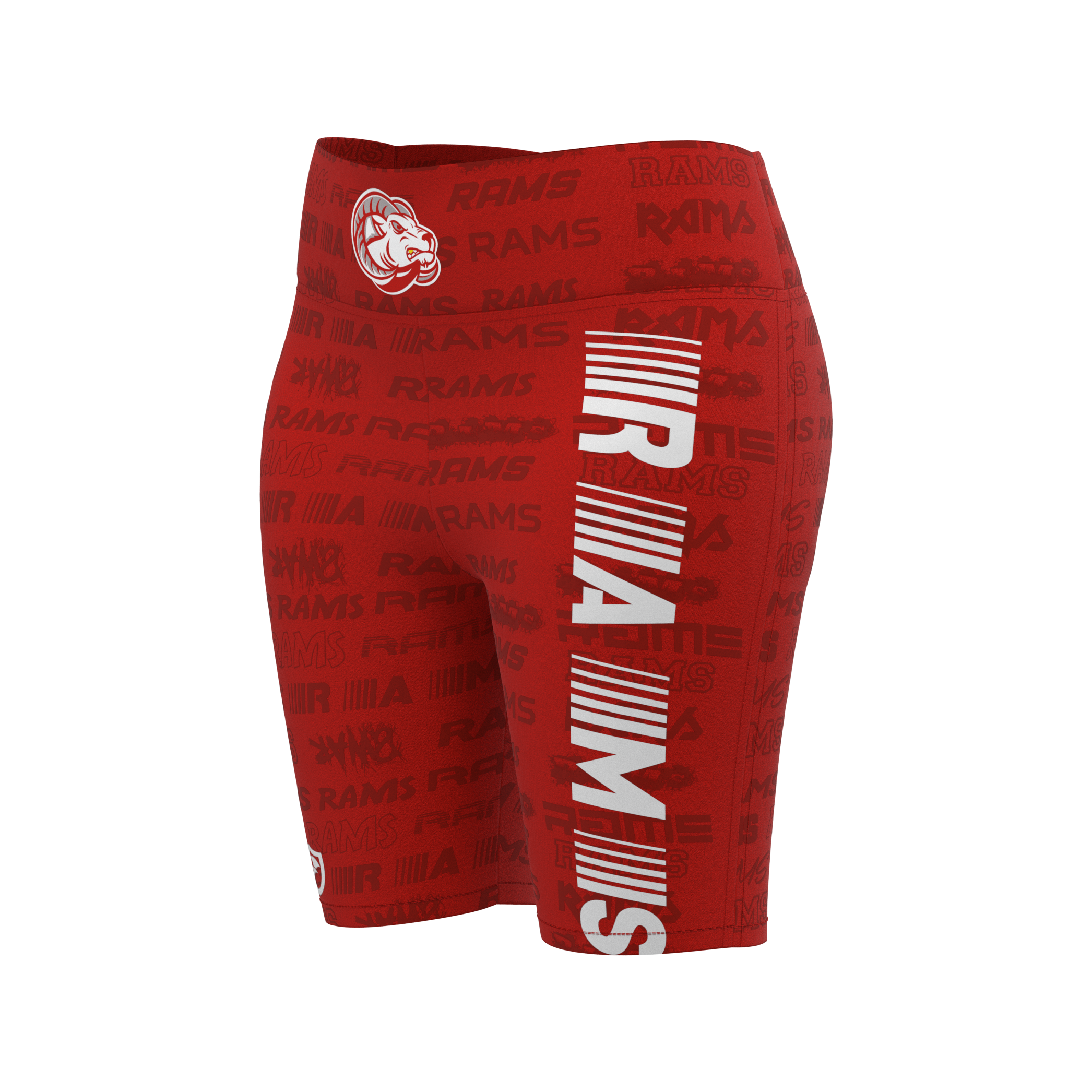 Lady Rams Compression Shorts | Goulds Rams Collection