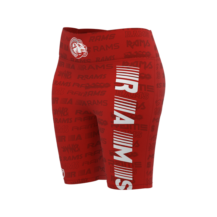 Lady Rams Compression Shorts | Goulds Rams Collection