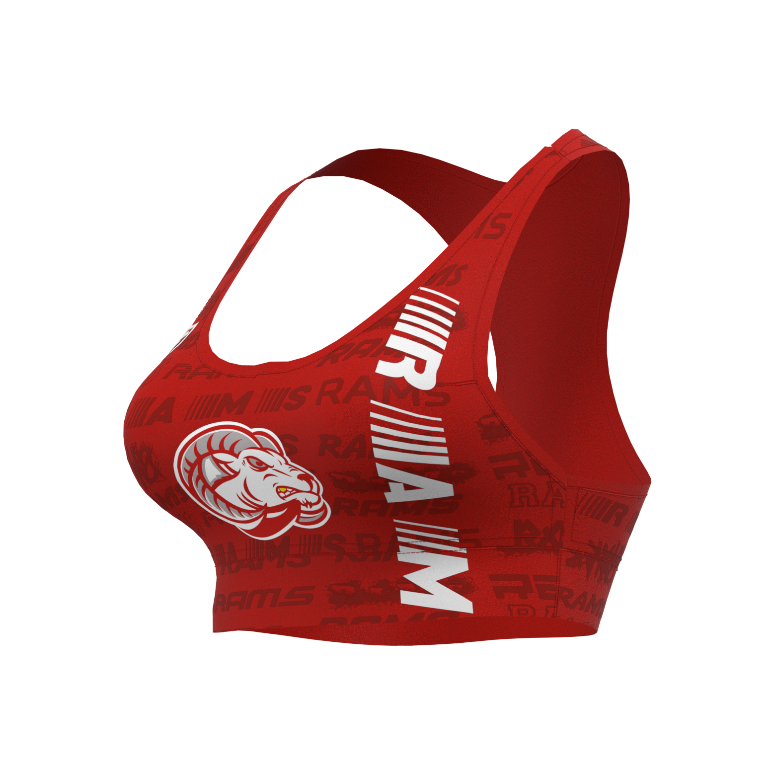Lady Rams Sports Bra | Goulds Rams Collection