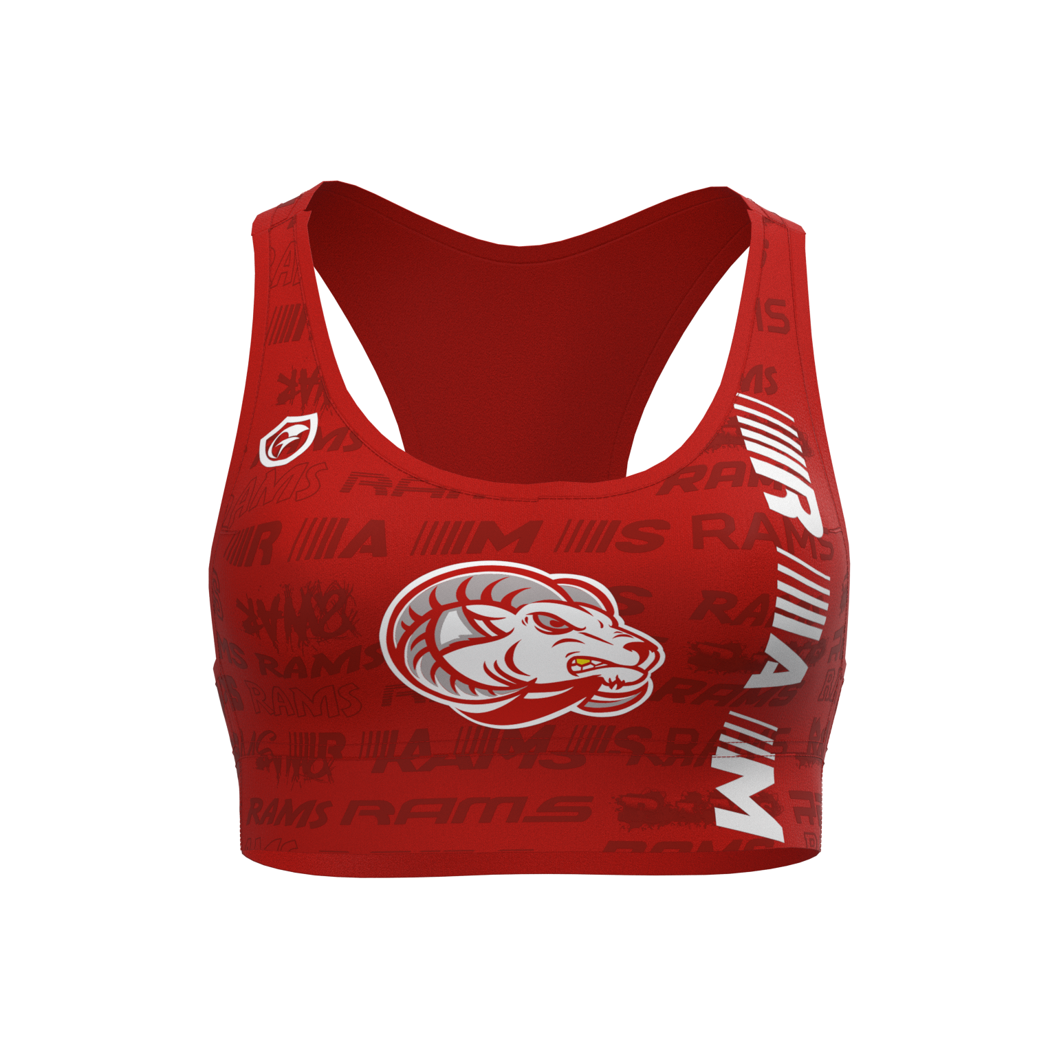 Lady Rams Sports Bra | Goulds Rams Collection