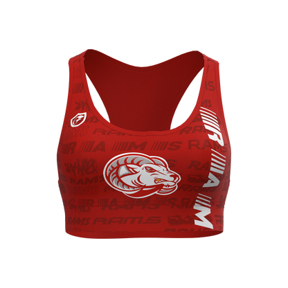 Lady Rams Sports Bra | Goulds Rams Collection