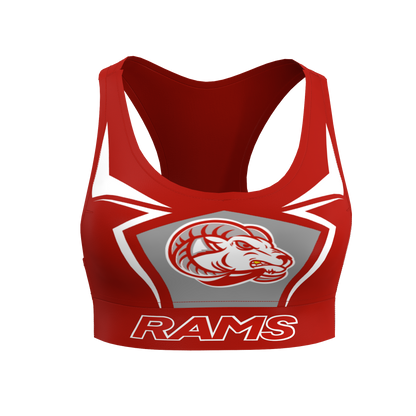 Lady Rams Sports Bra | Goulds Rams Collection