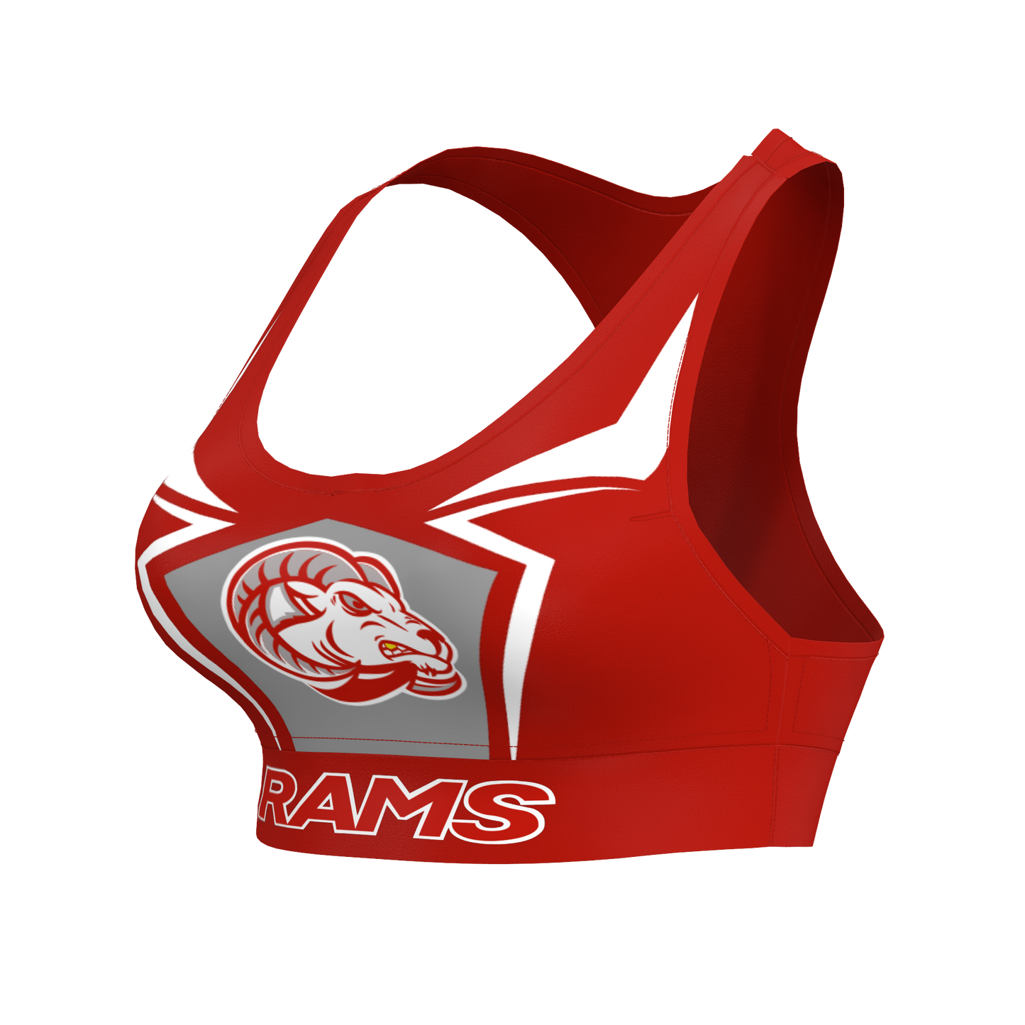 Lady Rams Sports Bra | Goulds Rams Collection