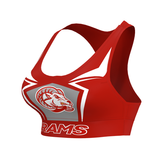 Lady Rams Sports Bra | Goulds Rams Collection
