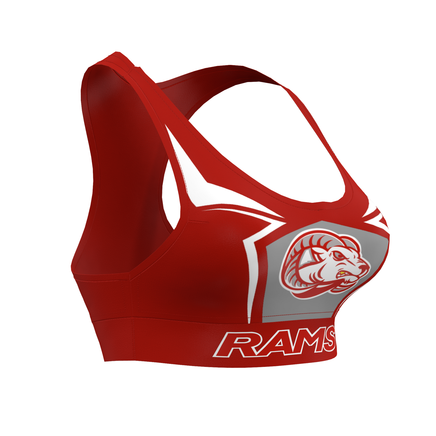 Lady Rams Sports Bra | Goulds Rams Collection