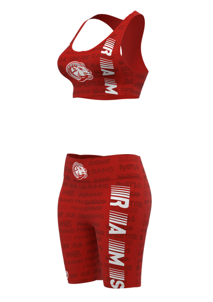 Lady Rams Sports Bra | Goulds Rams Collection