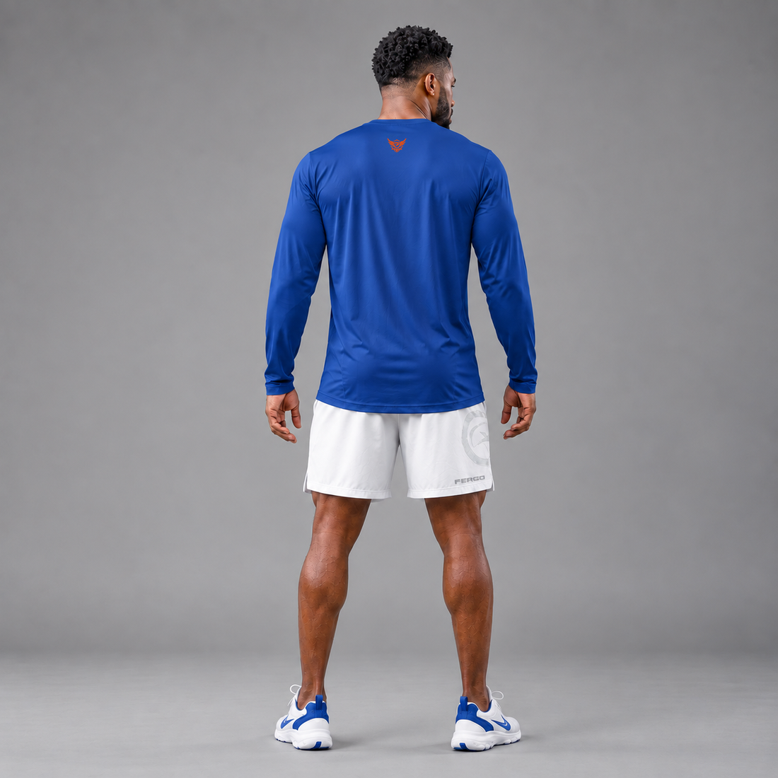 FERGO Long Sleeve Fit Crew Neck Compression Shirt | Performance Collection