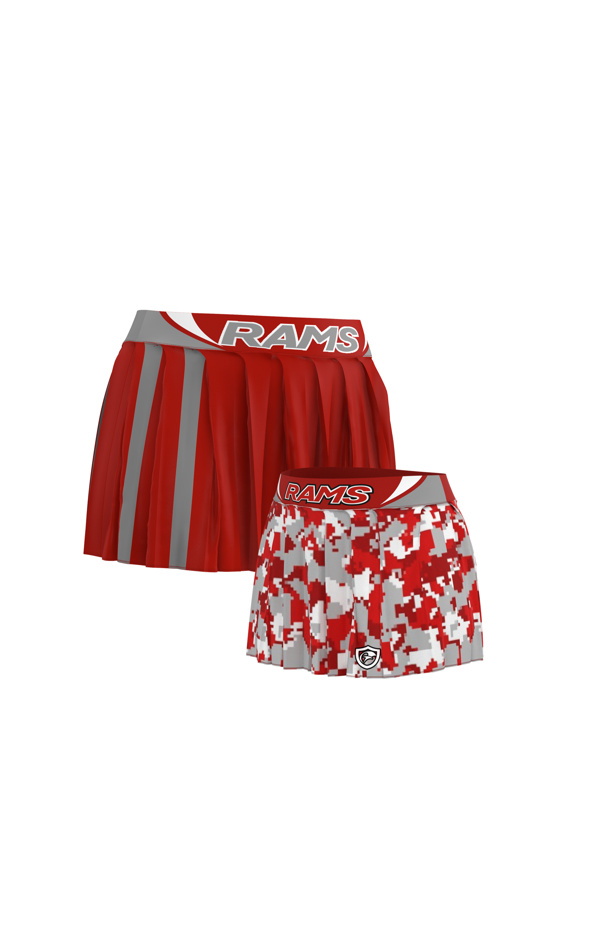 Lady Rams Cheer Skirt | Goulds Rams Collection